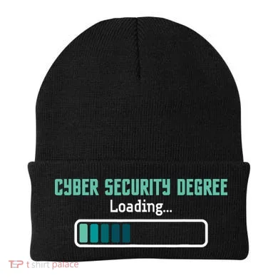 Cyber Security Degree Loading Computer Programmer Hacker Beanie