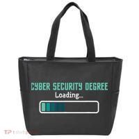 Cyber Security Degree Loading Computer Programmer Hacker Tote Bag thumb 0