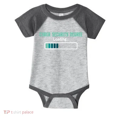 Cyber Security Degree Loading Computer Programmer Hacker Infant Baby Jersey Bodysuit