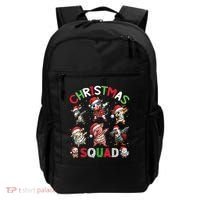 Christmas Squad Dabbing Farm Animals Family Matching Xmas Backpack thumb 0