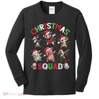Christmas Squad Dabbing Farm Animals Family Matching Xmas Kids Long Sleeve Shirt thumb 0