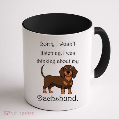 Cute Saying Dachshund Wiener Dog Gift Coffee Mug back