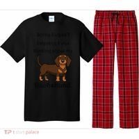 Cute Saying Dachshund Wiener Dog Gift Pajama Set thumb 0
