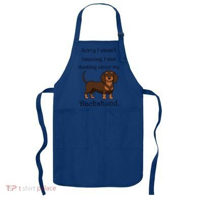 Cute Saying Dachshund Wiener Dog Gift Apron