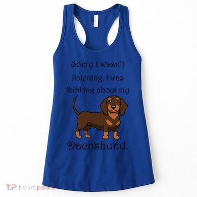 Cute Saying Dachshund Wiener Dog Gift Women's Tank Top