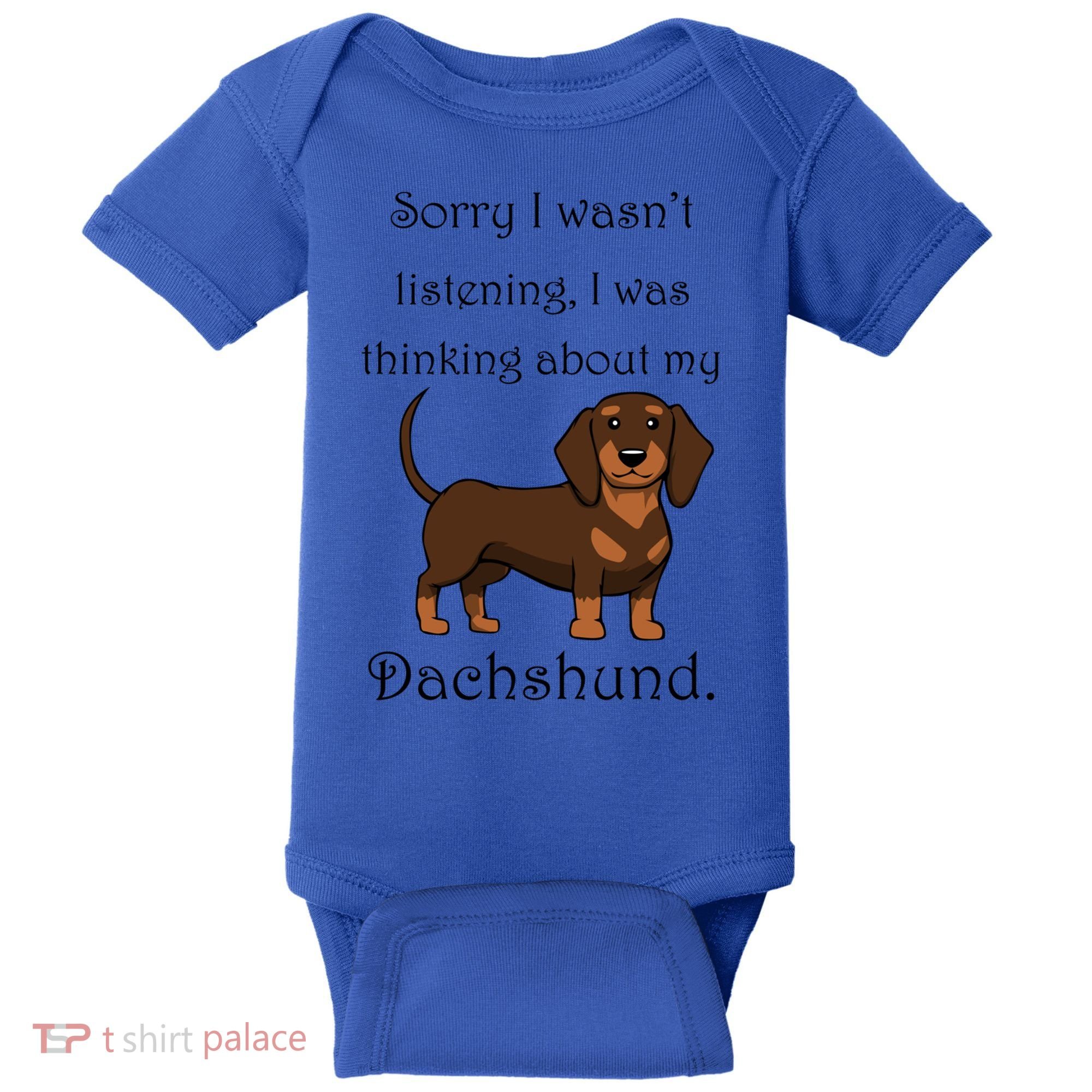 Cute Saying Dachshund Wiener Dog Gift Baby Bodysuit