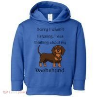 Cute Saying Dachshund Wiener Dog Gift Toddler Hoodie thumb 0
