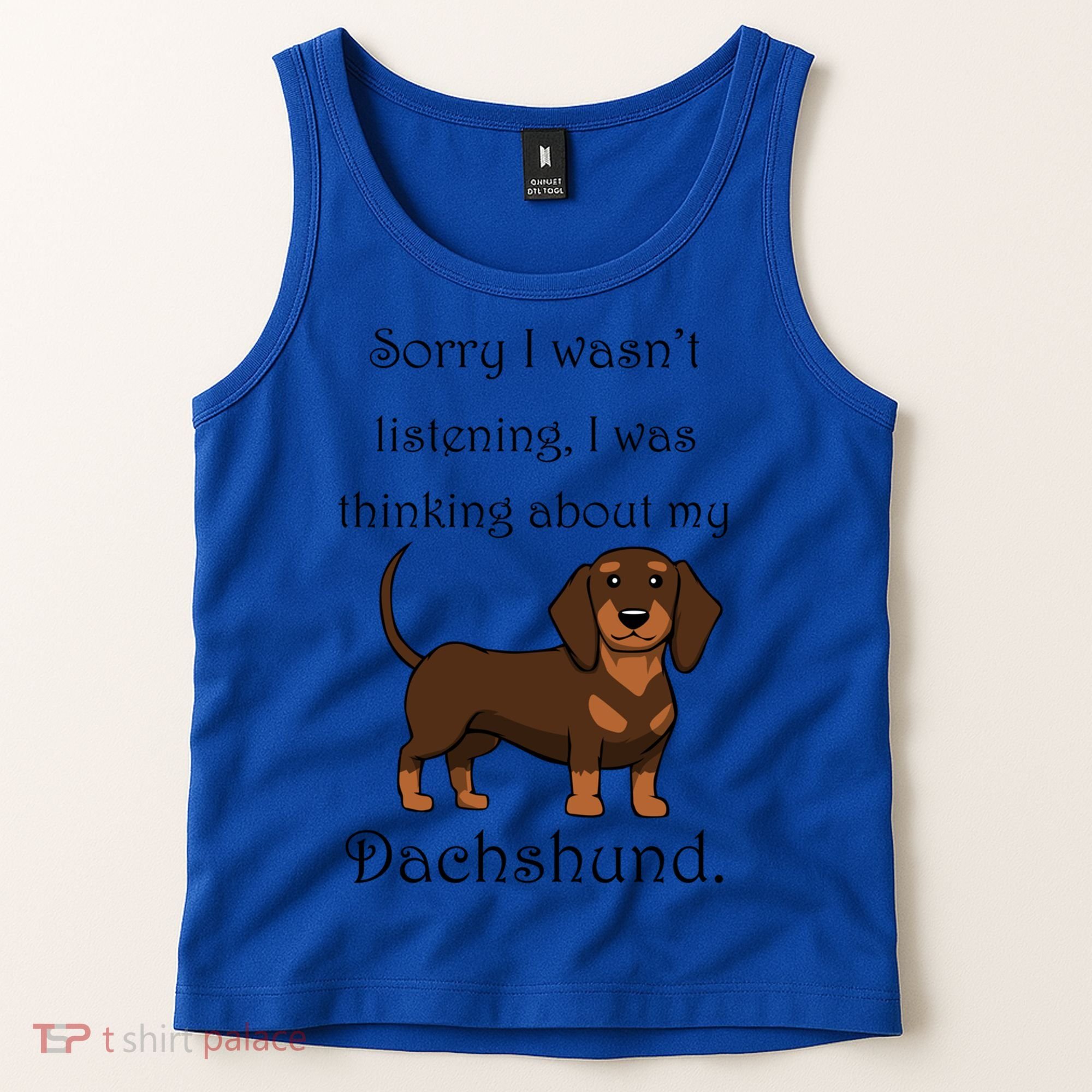 Cute Saying Dachshund Wiener Dog Gift Tank Top