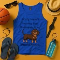 Cute Saying Dachshund Wiener Dog Gift Tank Top thumb 4