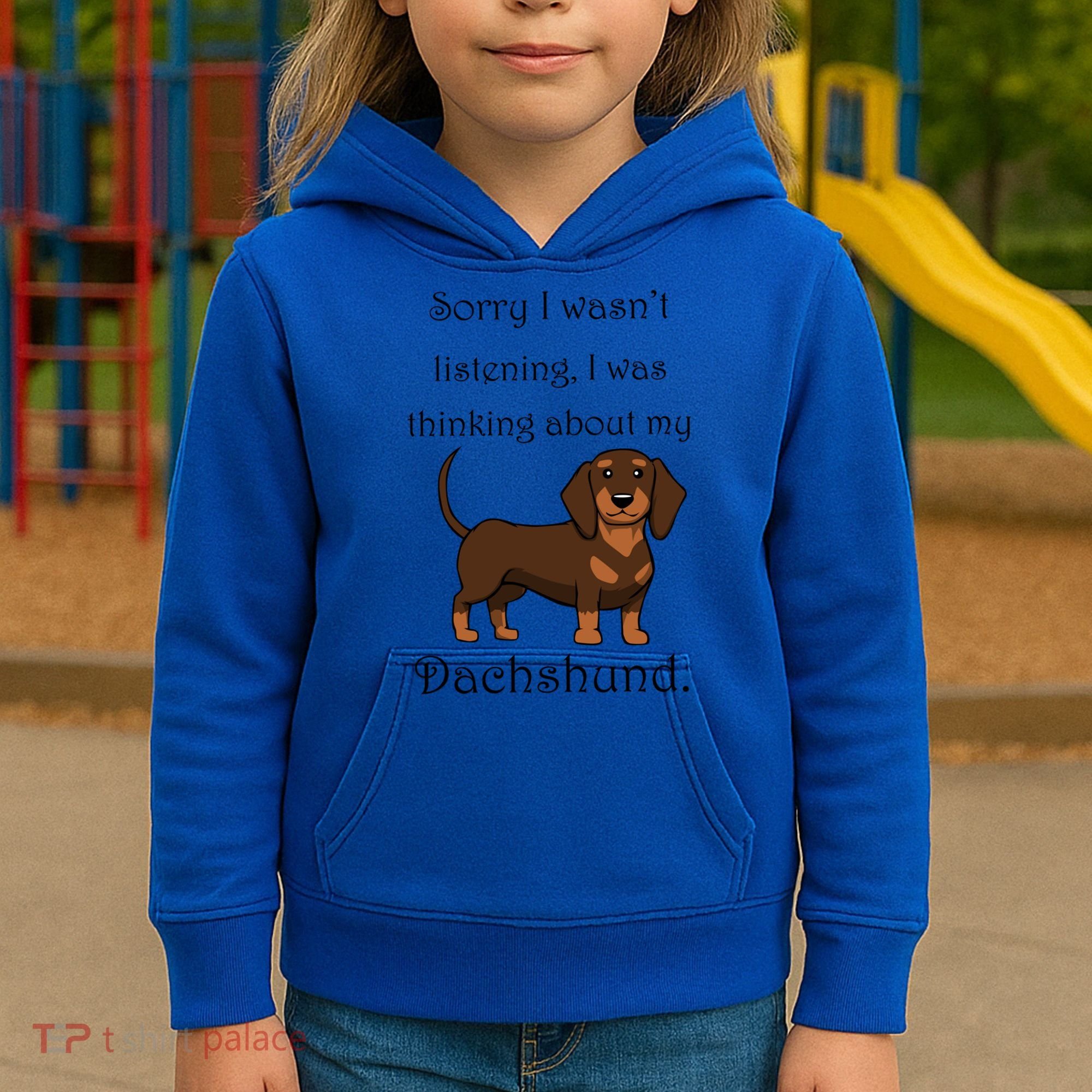 Cute Saying Dachshund Wiener Dog Gift Kids Hoodie