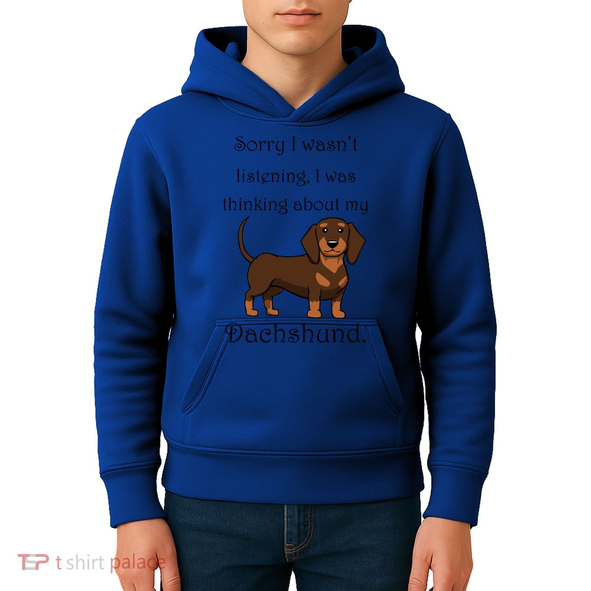 Cute Saying Dachshund Wiener Dog Gift Kids Hoodie