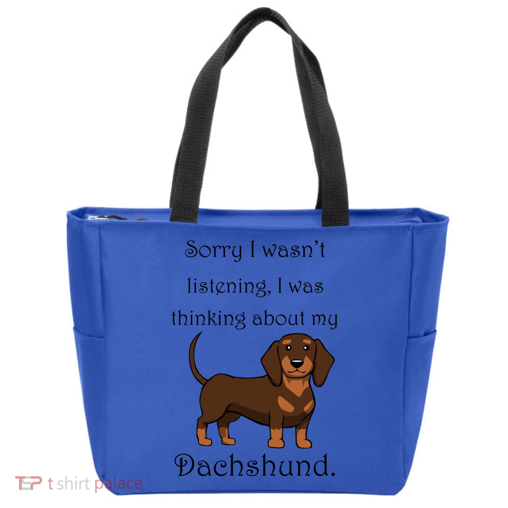 Cute Saying Dachshund Wiener Dog Gift Tote Bag