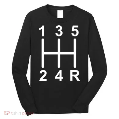 Car Shift Driver Long Sleeve Shirt