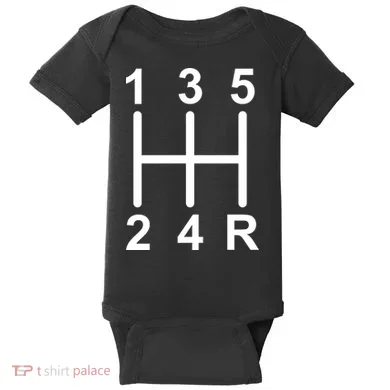Car Shift Driver Baby Bodysuit