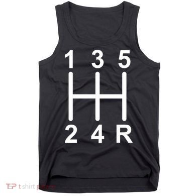 Car Shift Driver Tank Top