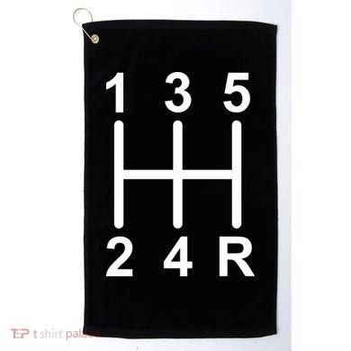 Car Shift Driver Golf Towel