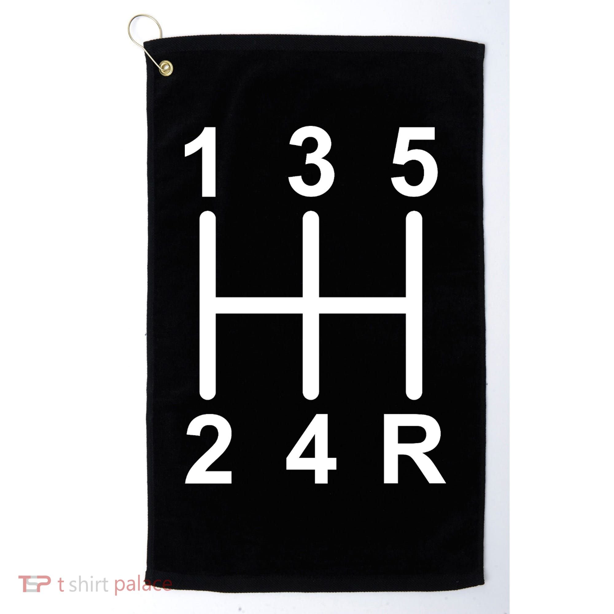 Car Shift Driver Golf Towel