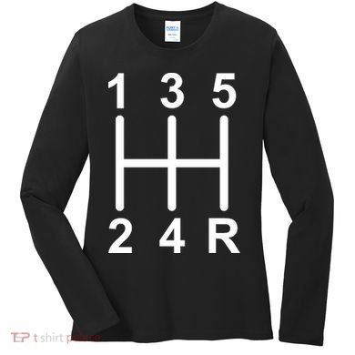 Car Shift Driver Women's Long Sleeve Shirt