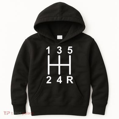 Car Shift Driver Kids Hoodie