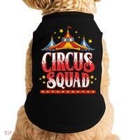 Circus Squad Event Carnival Staff Birthday Party Theme Show Doggie Tank thumb 0