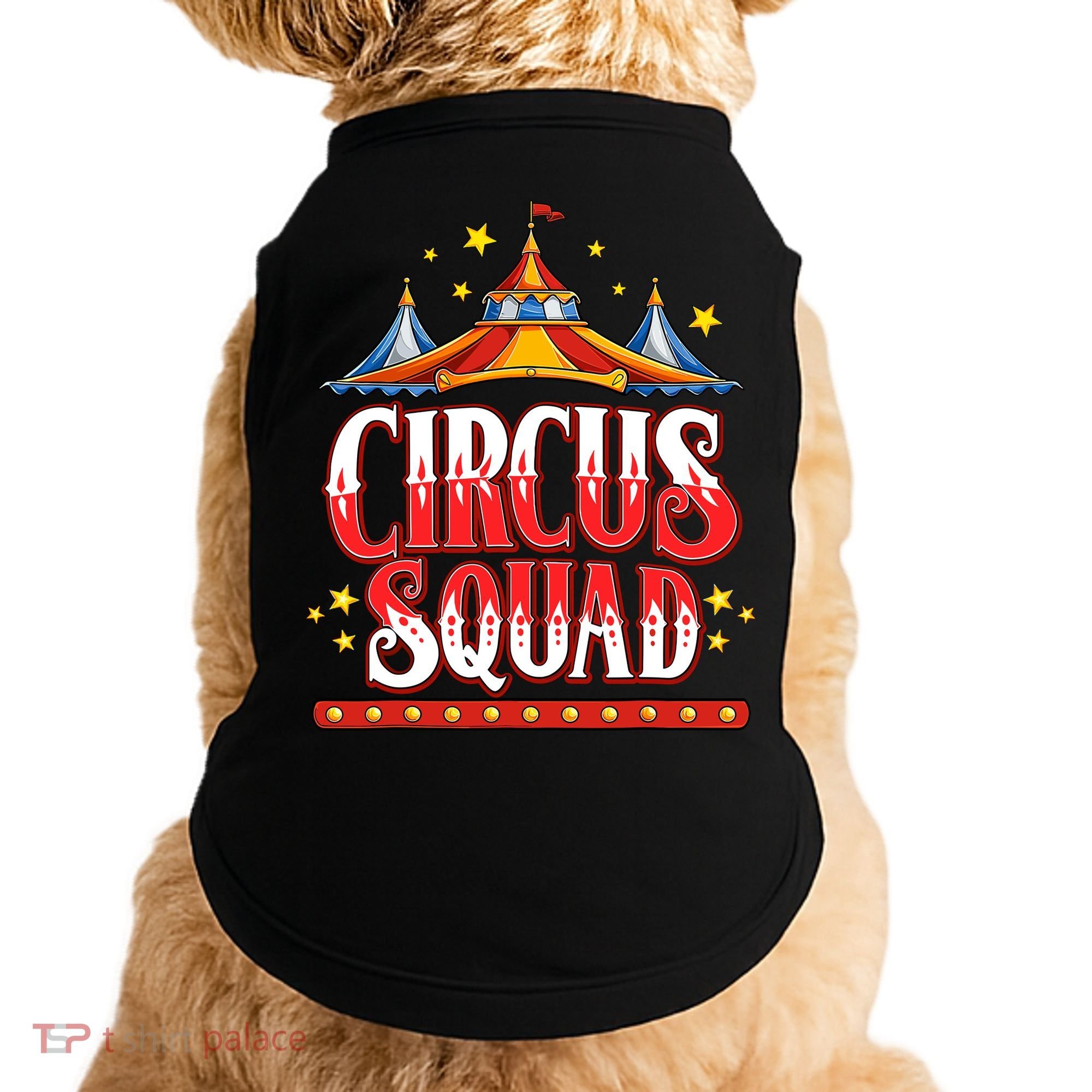 Circus Squad Event Carnival Staff Birthday Party Theme Show Doggie Tank