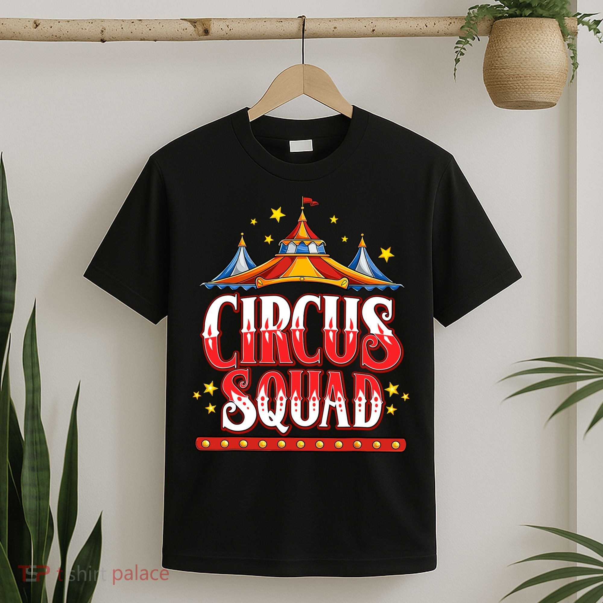 Circus Squad Event Carnival Staff Birthday Party Theme Show T-Shirt