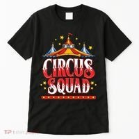 Circus Squad Event Carnival Staff Birthday Party Theme Show Tall T-Shirt thumb 0