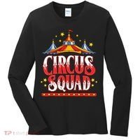 Circus Squad Event Carnival Staff Birthday Party Theme Show Women's Long Sleeve Shirt thumb 0