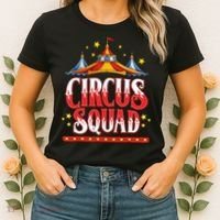 Circus Squad Event Carnival Staff Birthday Party Theme Show Women's T-Shirt thumb 2