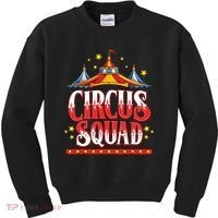Circus Squad Event Carnival Staff Birthday Party Theme Show Kids Sweatshirt thumb 0