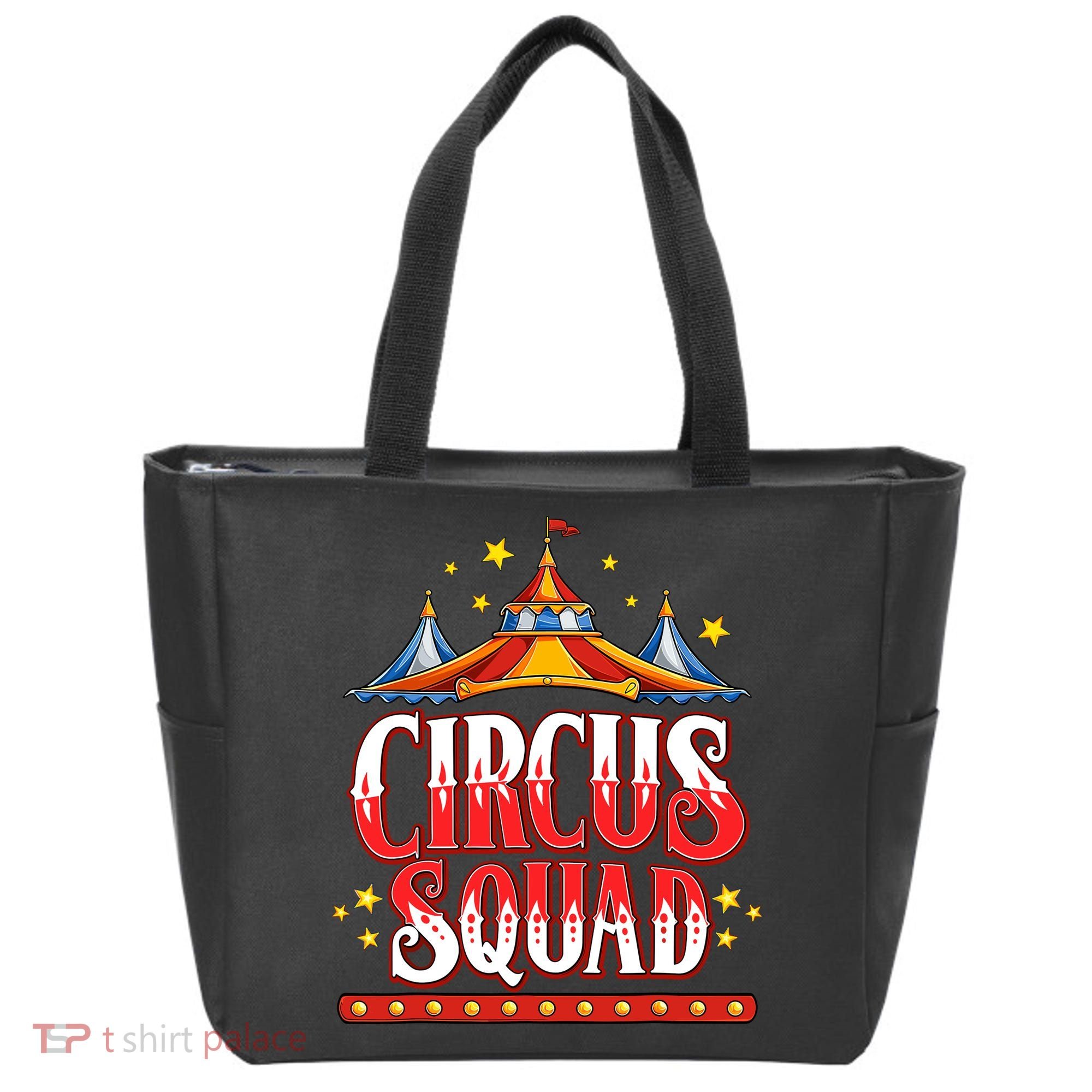 Circus Squad Event Carnival Staff Birthday Party Theme Show Tote Bag