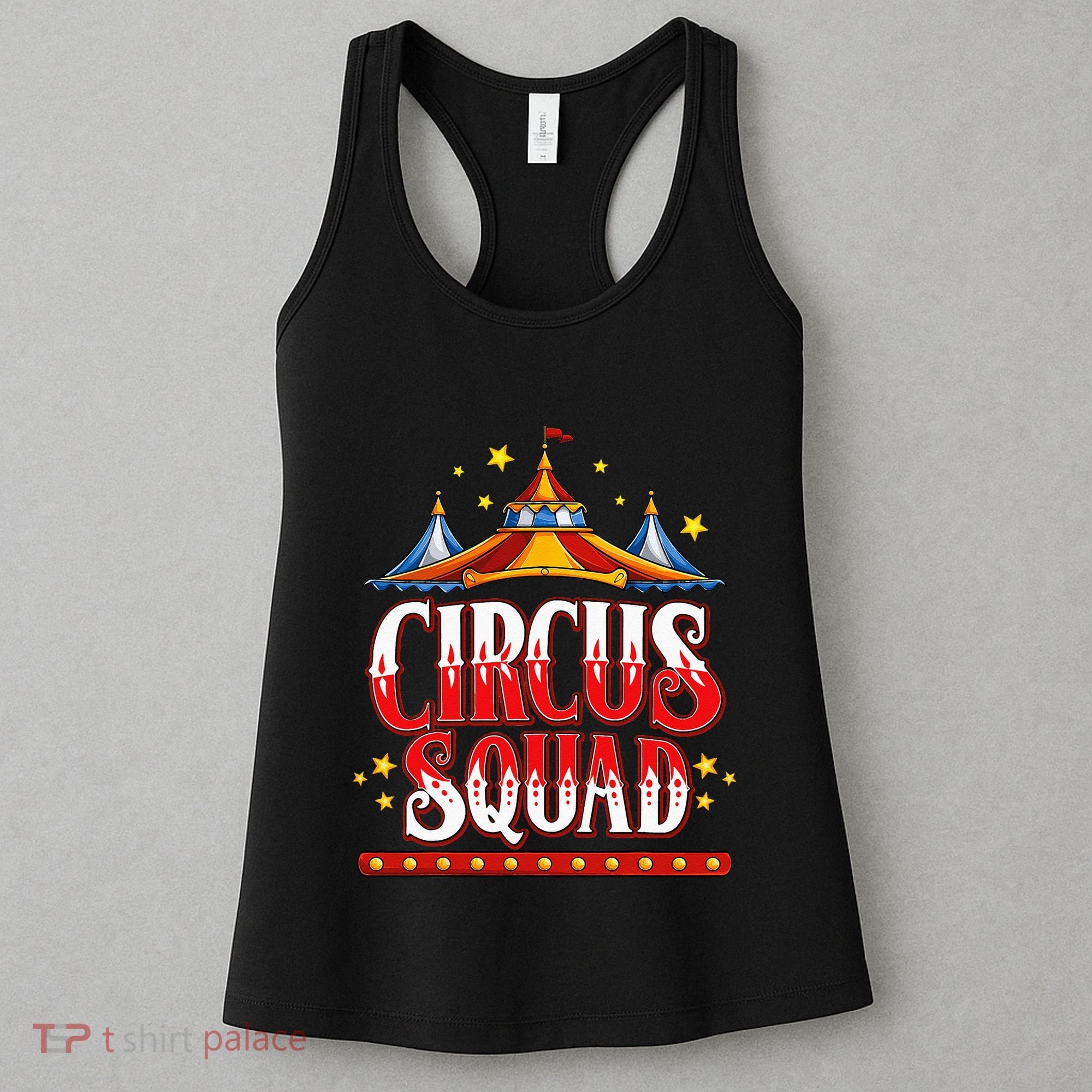 Circus Squad Event Carnival Staff Birthday Party Theme Show Women's Tank Top