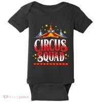 Circus Squad Event Carnival Staff Birthday Party Theme Show Baby Bodysuit thumb 0