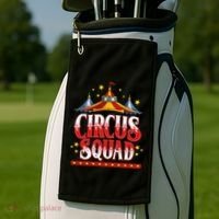 Circus Squad Event Carnival Staff Birthday Party Theme Show Golf Towel thumb 2