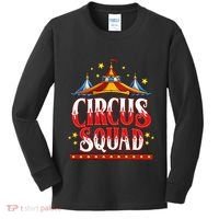 Circus Squad Event Carnival Staff Birthday Party Theme Show Kids Long Sleeve Shirt thumb 0