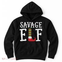 Christmas Savage ELF Xmas Hoodie thumb 0