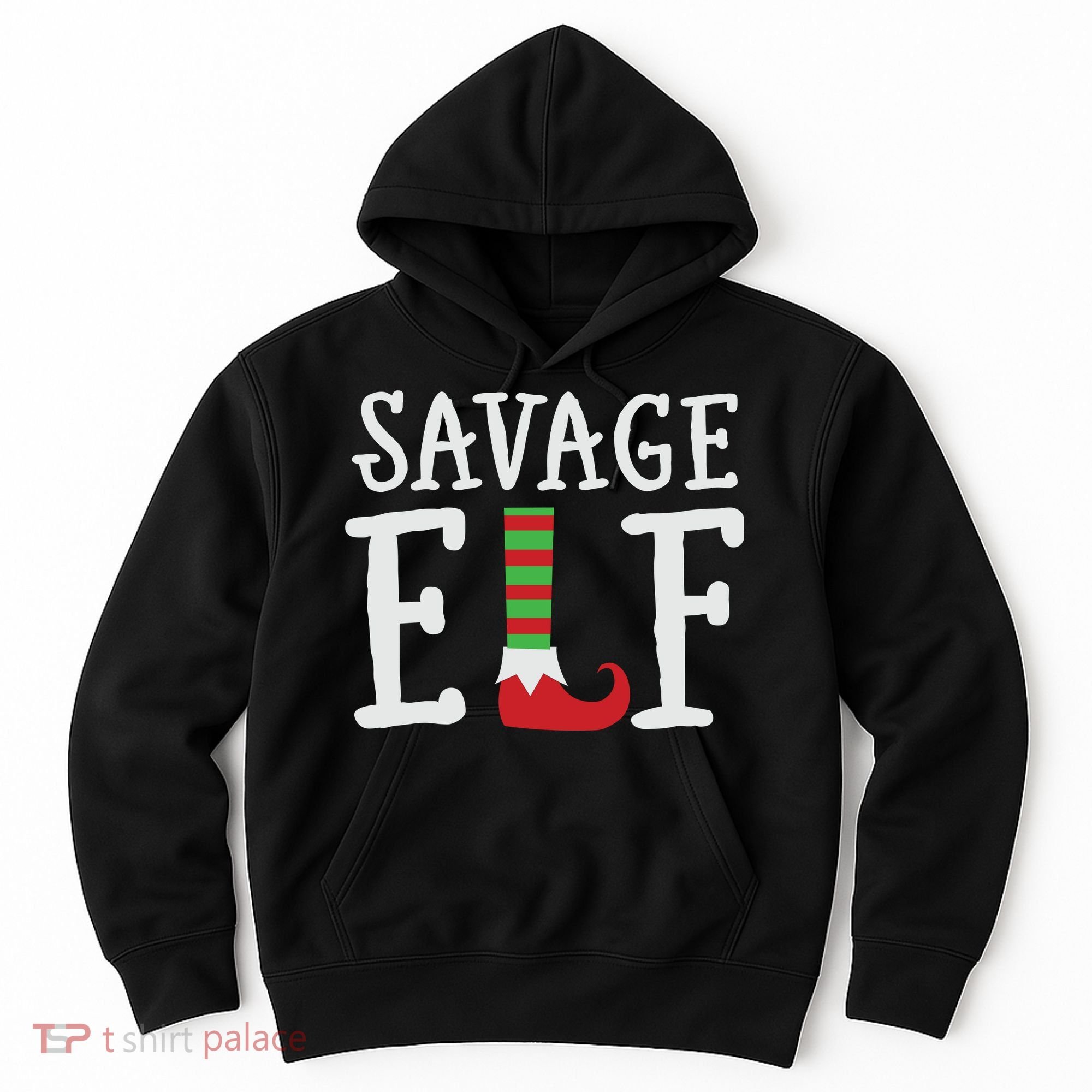 Christmas Savage ELF Xmas Hoodie