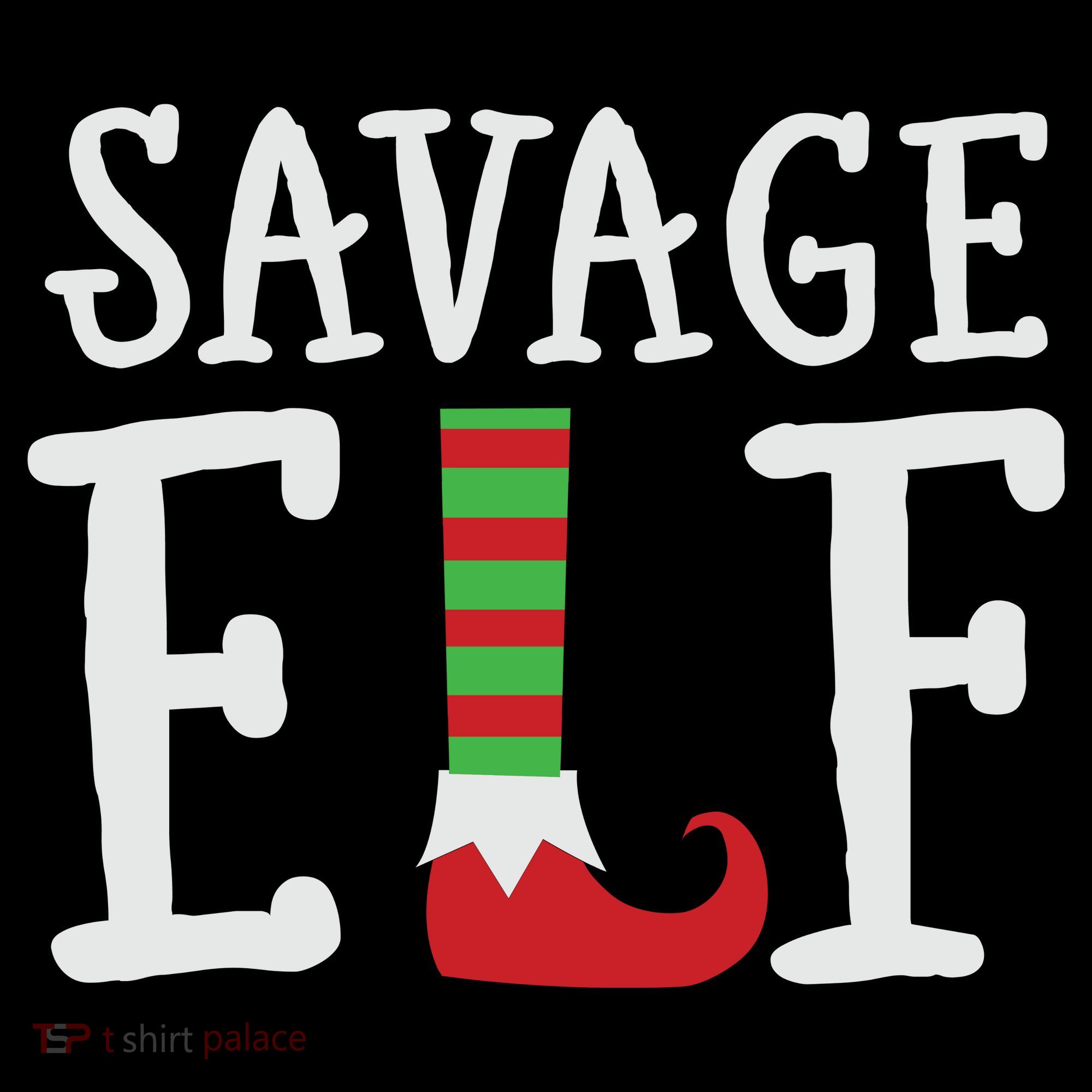 Christmas Savage ELF Xmas Hoodie