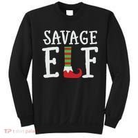 Christmas Savage ELF Xmas Sweatshirt thumb 0