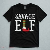 Christmas Savage ELF Xmas T-Shirt thumb 5