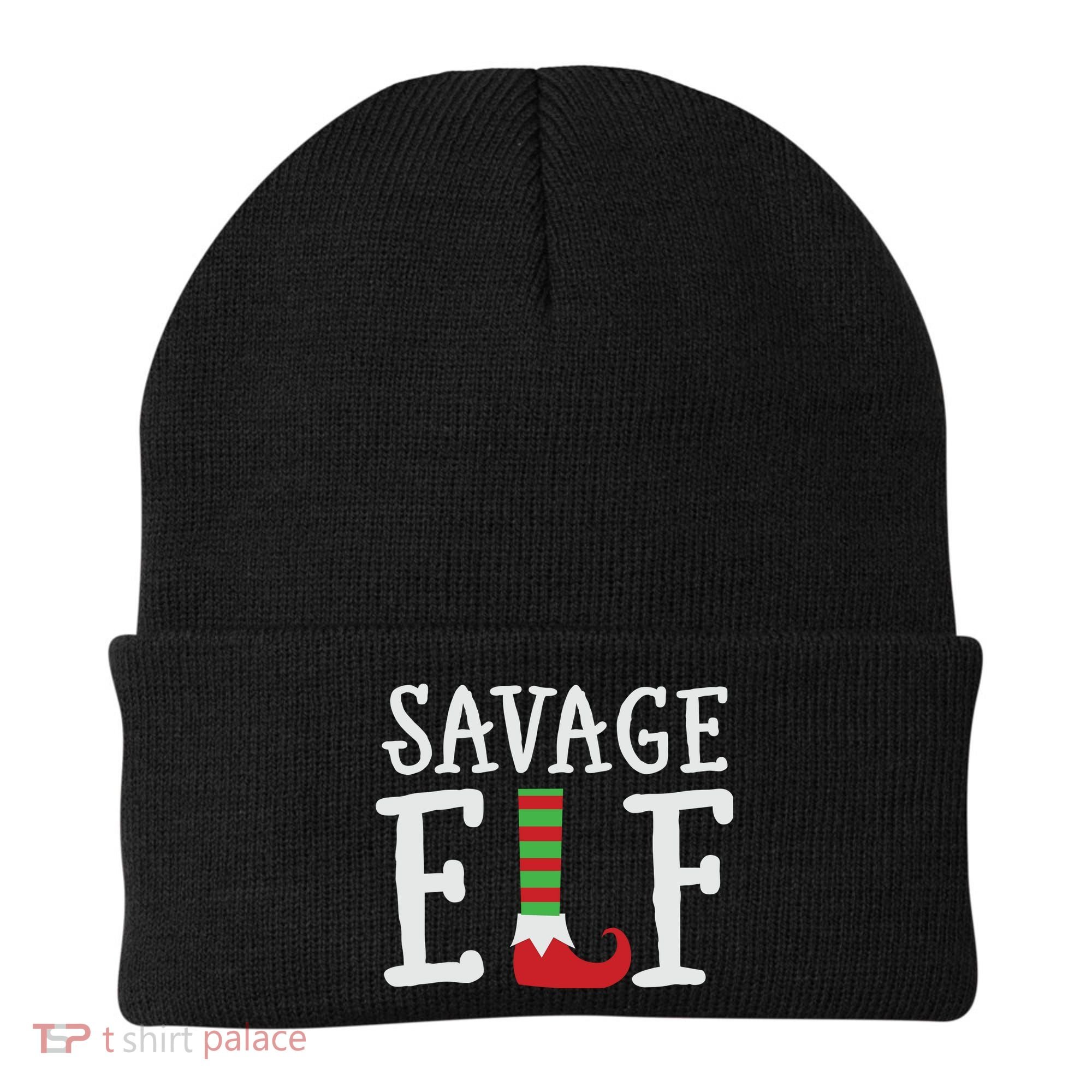 Christmas Savage ELF Xmas Beanie