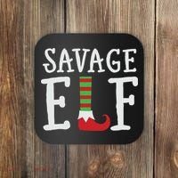 Christmas Savage ELF Xmas Coaster thumb 0