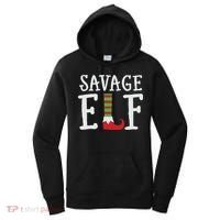 Christmas Savage ELF Xmas Women's Hoodie thumb 0