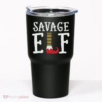 Christmas Savage ELF Xmas Tumbler thumb 0