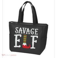 Christmas Savage ELF Xmas Tote Bag thumb 3