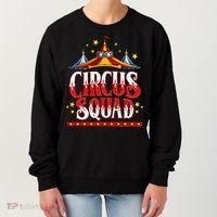 Circus Squad Event Carnival Staff Birthday Party Theme Show Women's Sweatshirt thumb 0