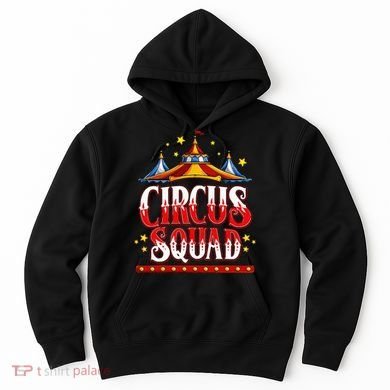 Circus Squad Event Carnival Staff Birthday Party Theme Show Hoodie