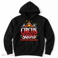 Circus Squad Event Carnival Staff Birthday Party Theme Show Hoodie thumb 0