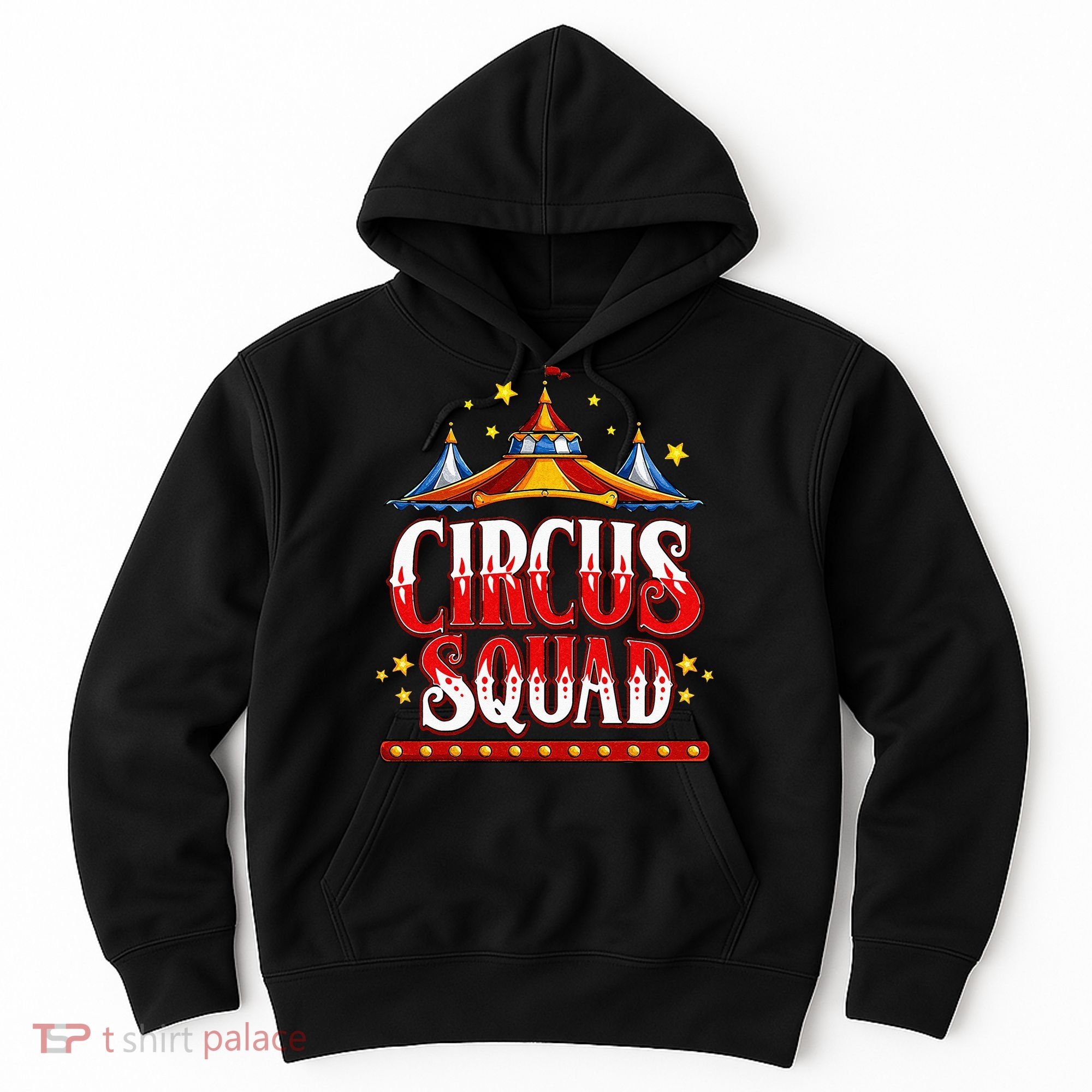Circus Squad Event Carnival Staff Birthday Party Theme Show Hoodie