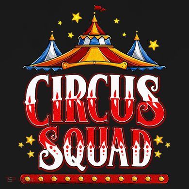 Circus Squad Event Carnival Staff Birthday Party Theme Show Ornament